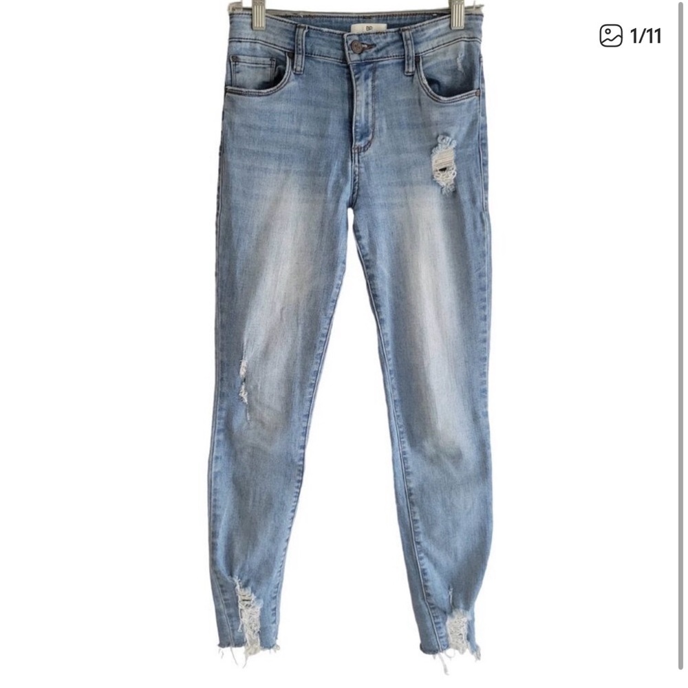 BP Nordstrom Light Wash Distressed Women's Jeans - size 27